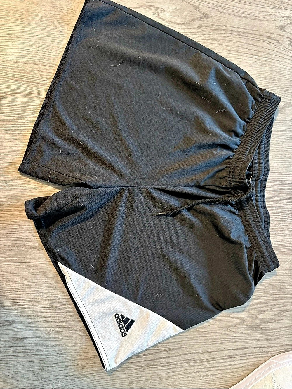 adidas Men's Athletic Shorts in Black & White